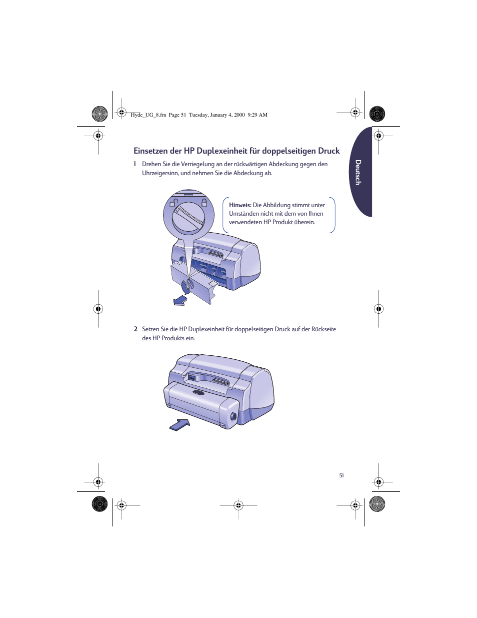 HP Deskjet 932c Printer User Manual | Page 51 / 96