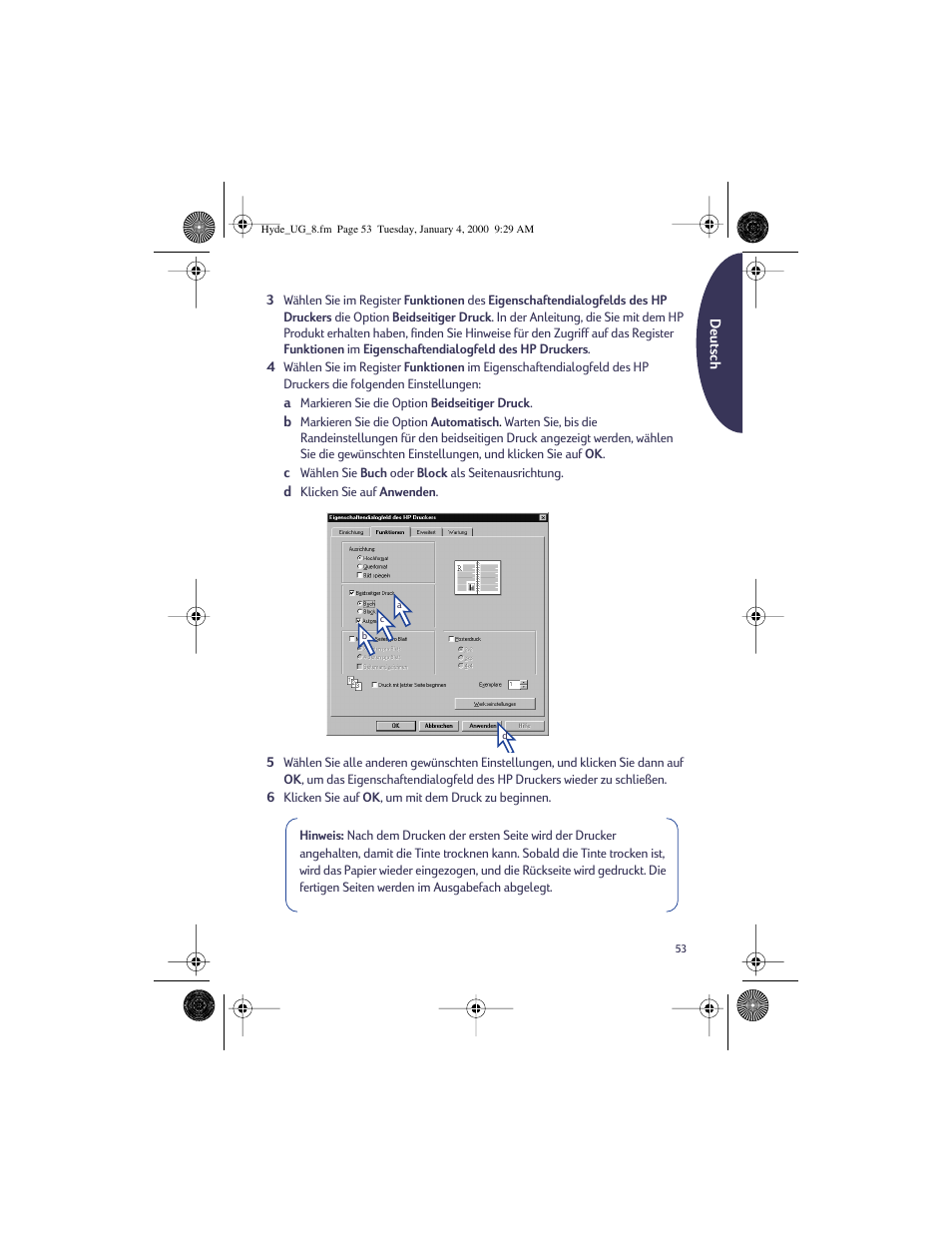 HP Deskjet 932c Printer User Manual | Page 53 / 96