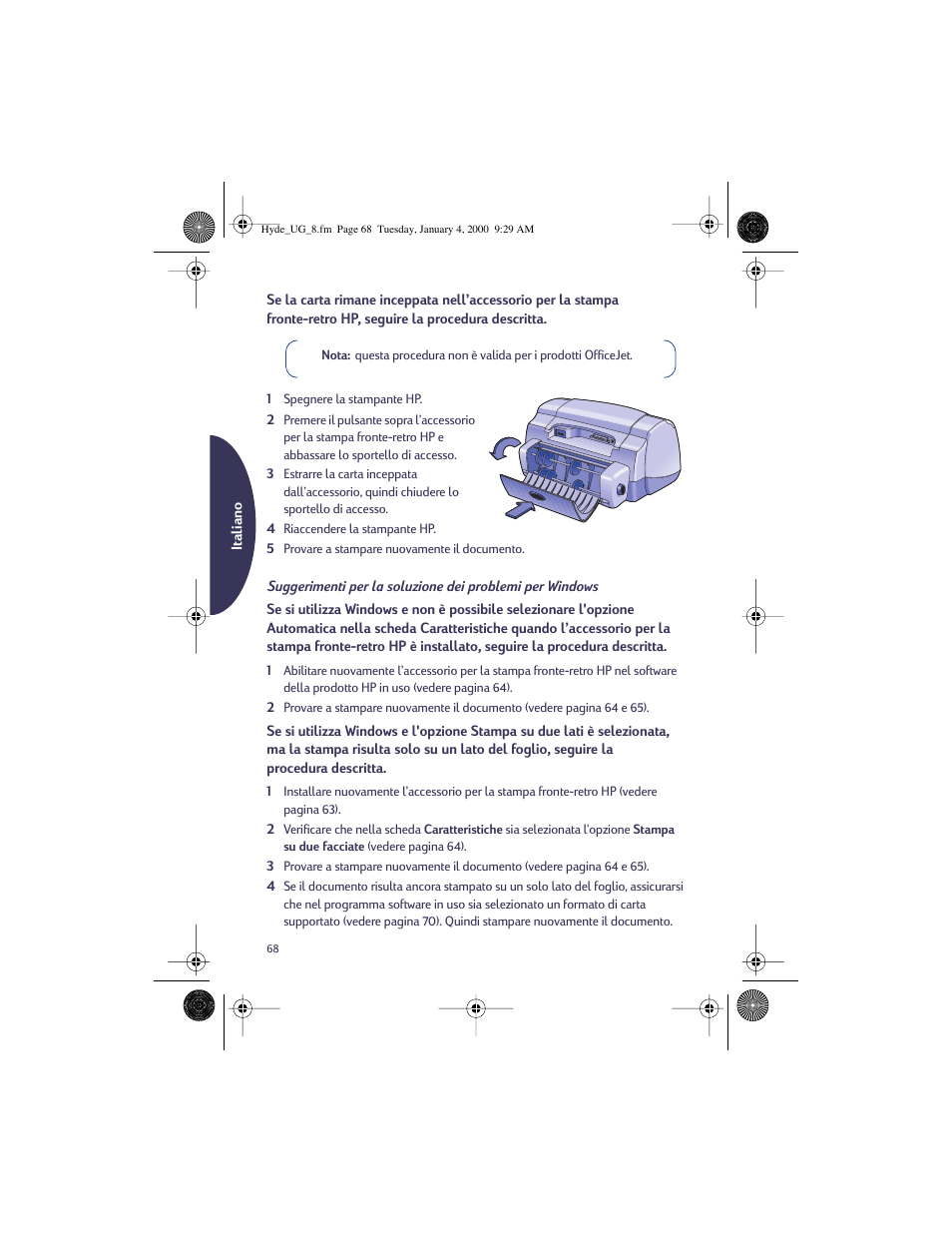 HP Deskjet 932c Printer User Manual | Page 68 / 96