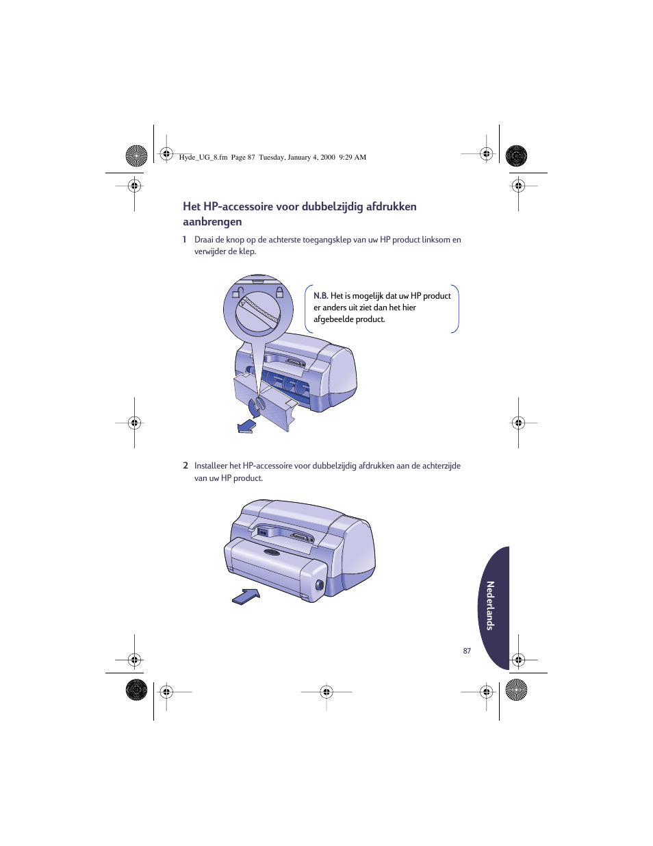 HP Deskjet 932c Printer User Manual | Page 87 / 96