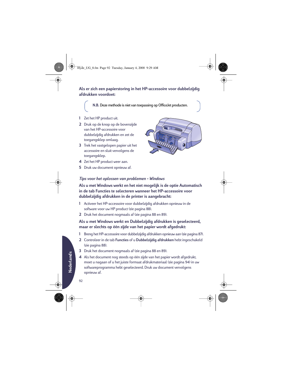 HP Deskjet 932c Printer User Manual | Page 92 / 96