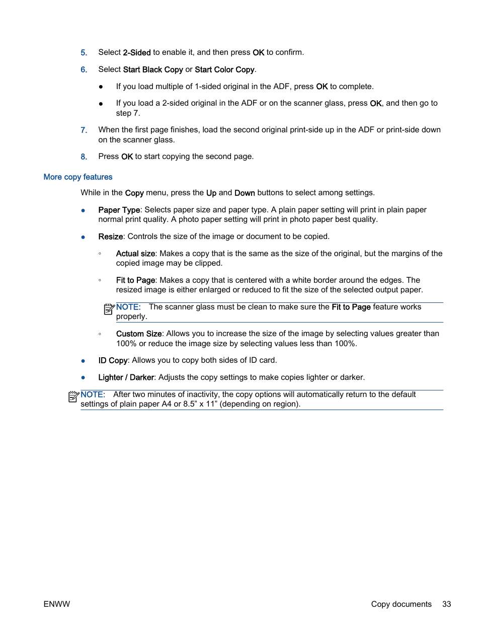 HP Officejet 4630 e-All-in-One Printer User Manual | Page 39 / 166