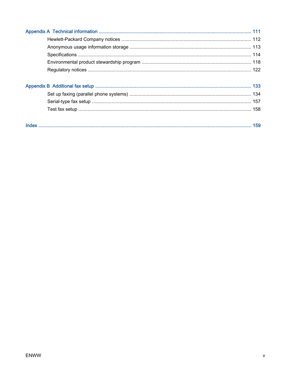 HP Officejet 4630 e-All-in-One Printer User Manual | Page 5 / 166