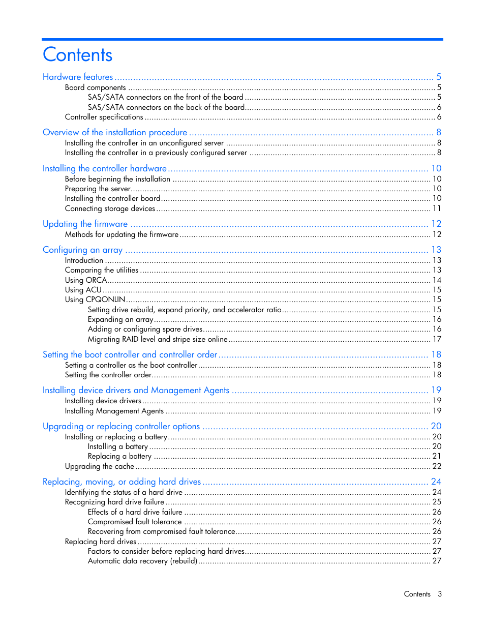HP ProLiant DL580 G4 Server User Manual | Page 3 / 41