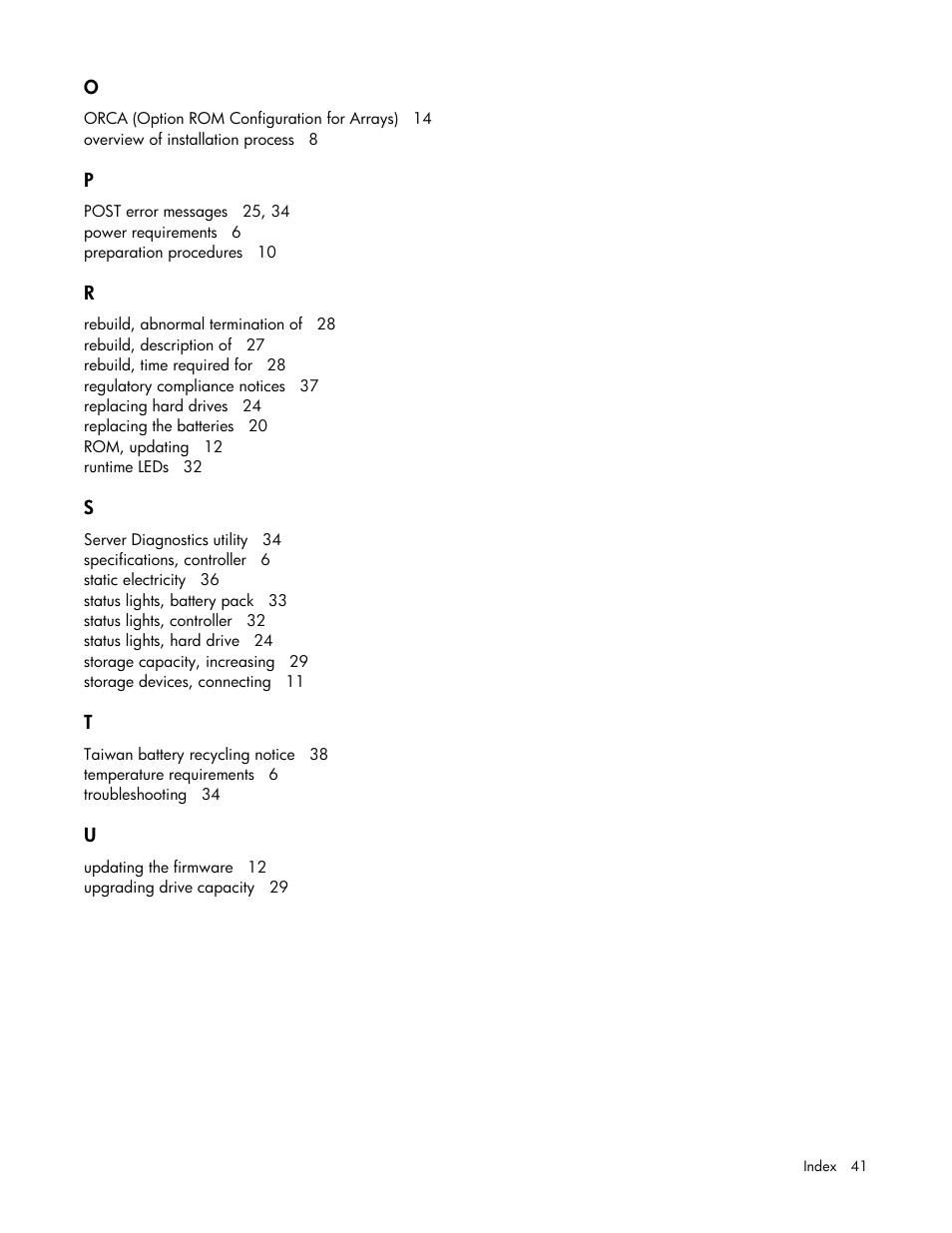 HP ProLiant DL580 G4 Server User Manual | Page 41 / 41