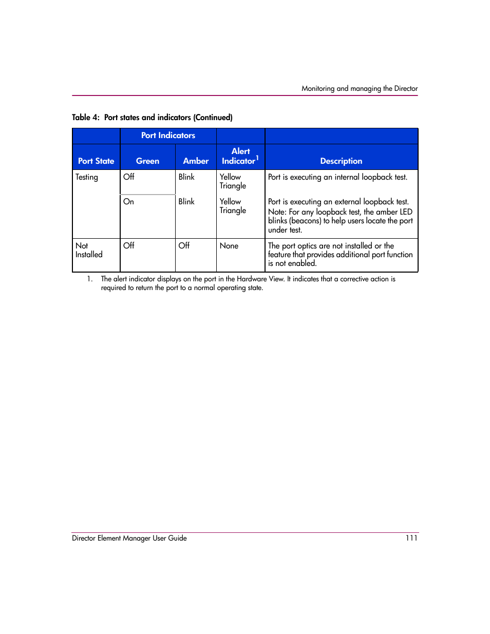 HP StorageWorks 2.140 Director Switch User Manual | Page 113 / 278