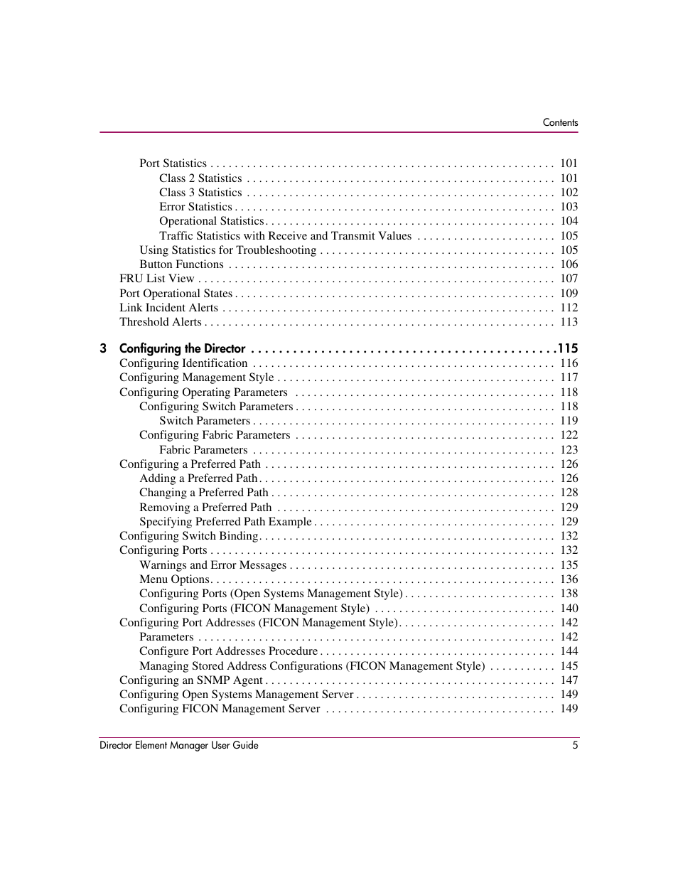 HP StorageWorks 2.140 Director Switch User Manual | Page 5 / 278