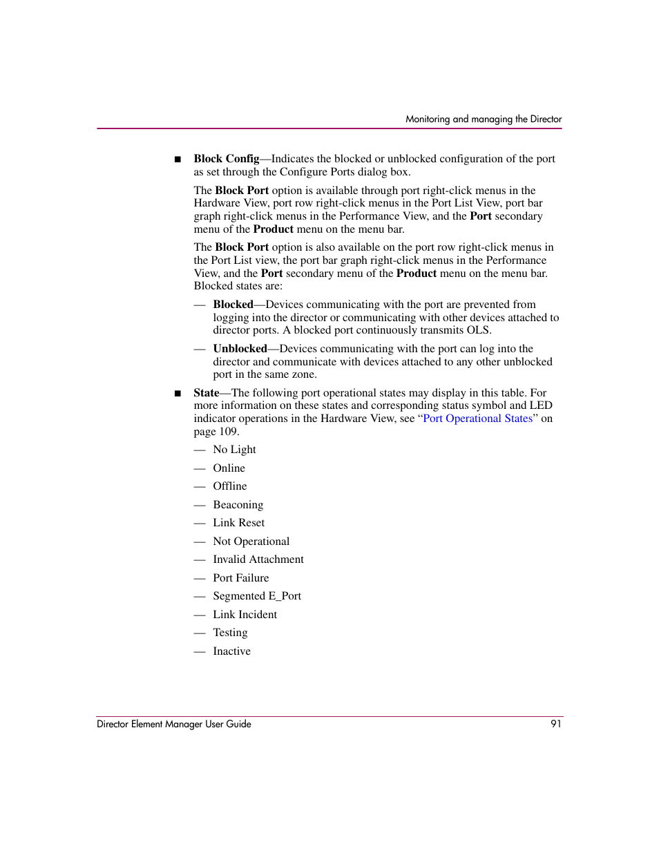 HP StorageWorks 2.140 Director Switch User Manual | Page 93 / 278