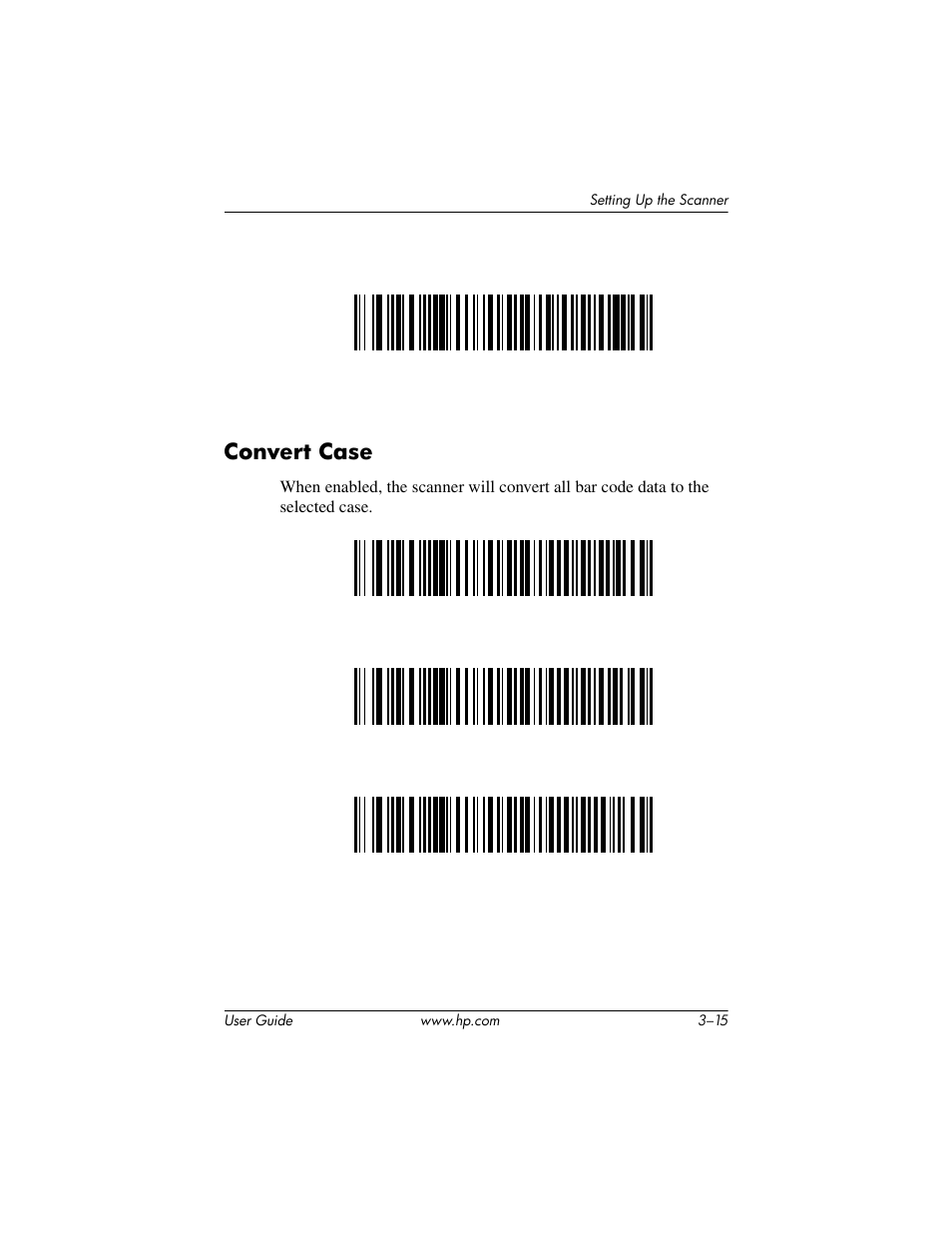 Convert case, Convert case –15 | HP Point of Sale rp5000 User Manual | Page 25 / 60