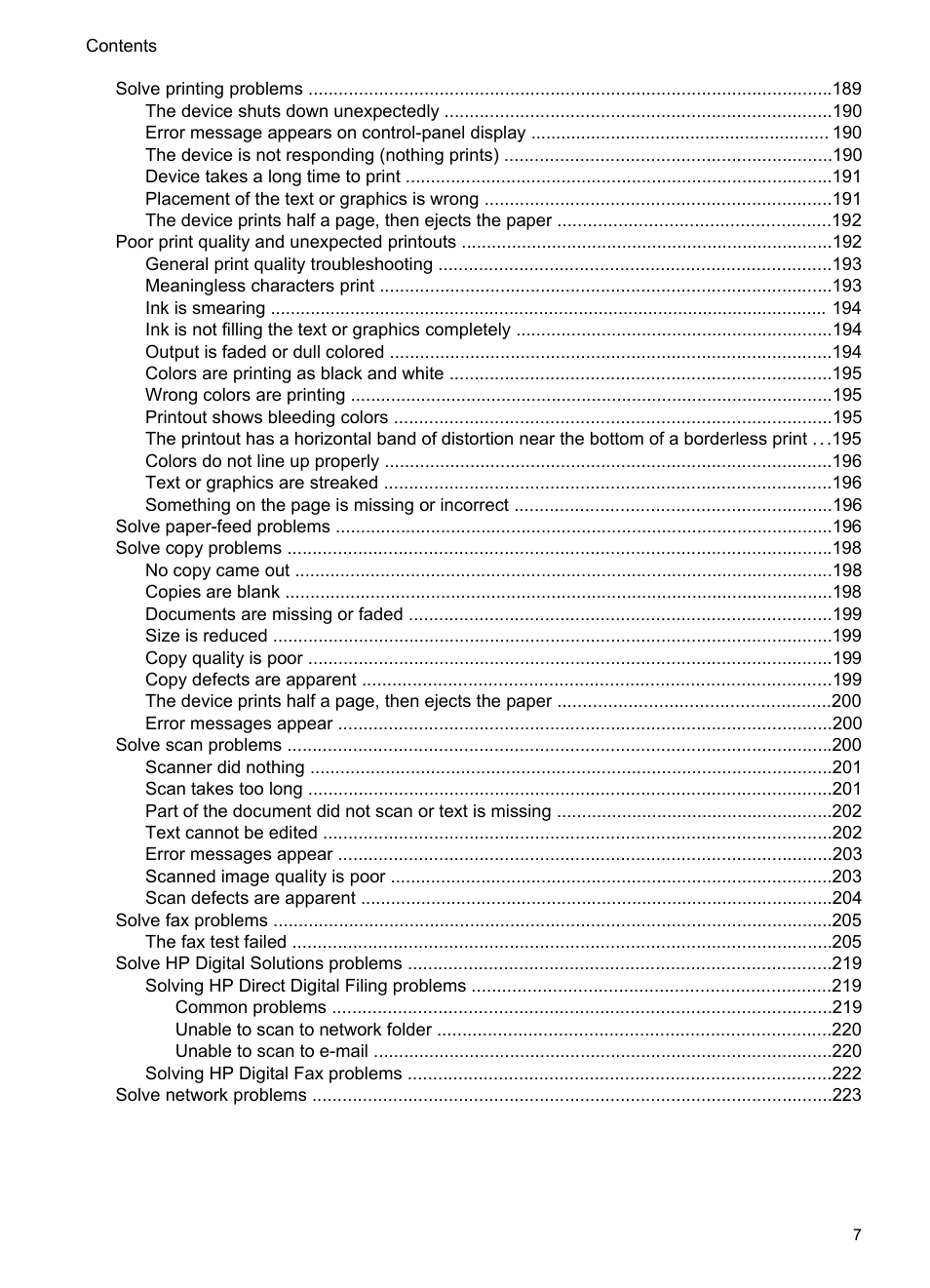 HP Officejet Pro 8500 User Manual | Page 11 / 306