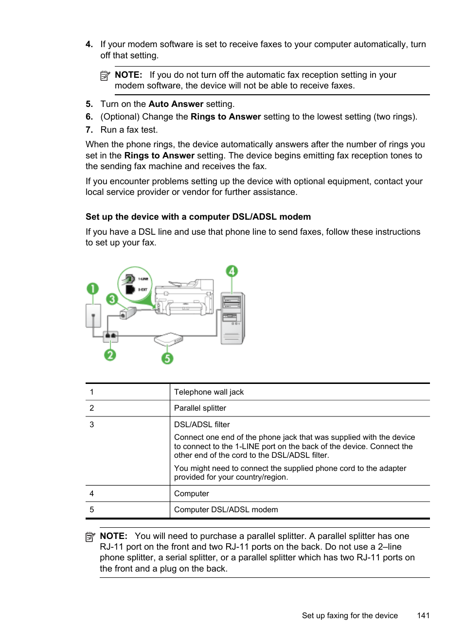 HP Officejet Pro 8500 User Manual | Page 145 / 306
