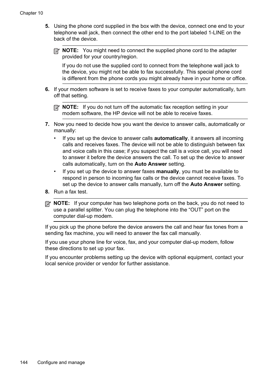 HP Officejet Pro 8500 User Manual | Page 148 / 306