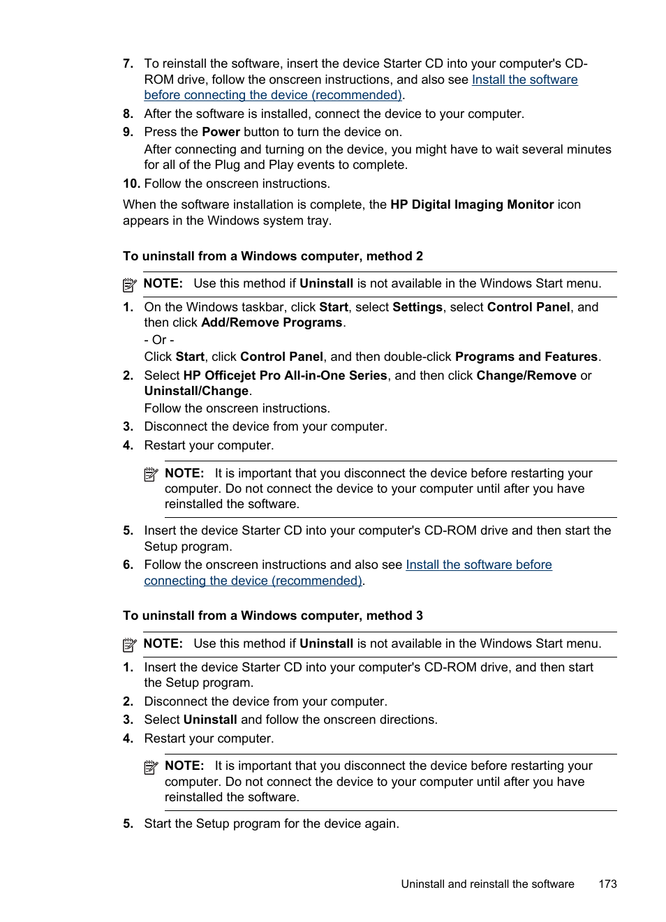 HP Officejet Pro 8500 User Manual | Page 177 / 306