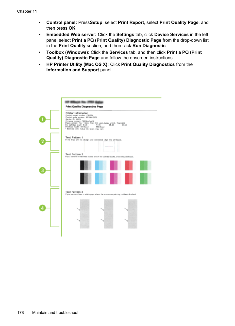 HP Officejet Pro 8500 User Manual | Page 182 / 306