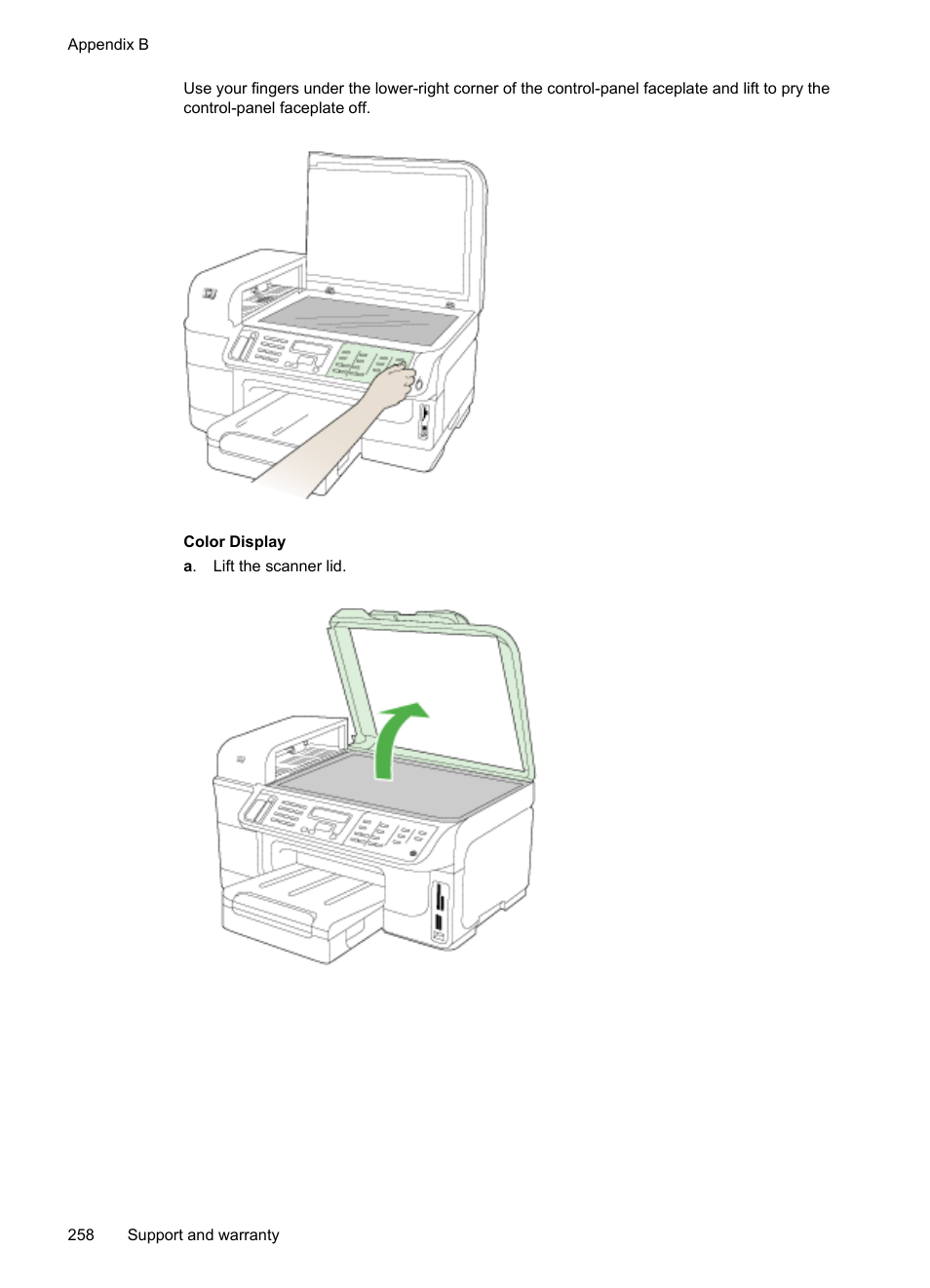 HP Officejet Pro 8500 User Manual | Page 262 / 306