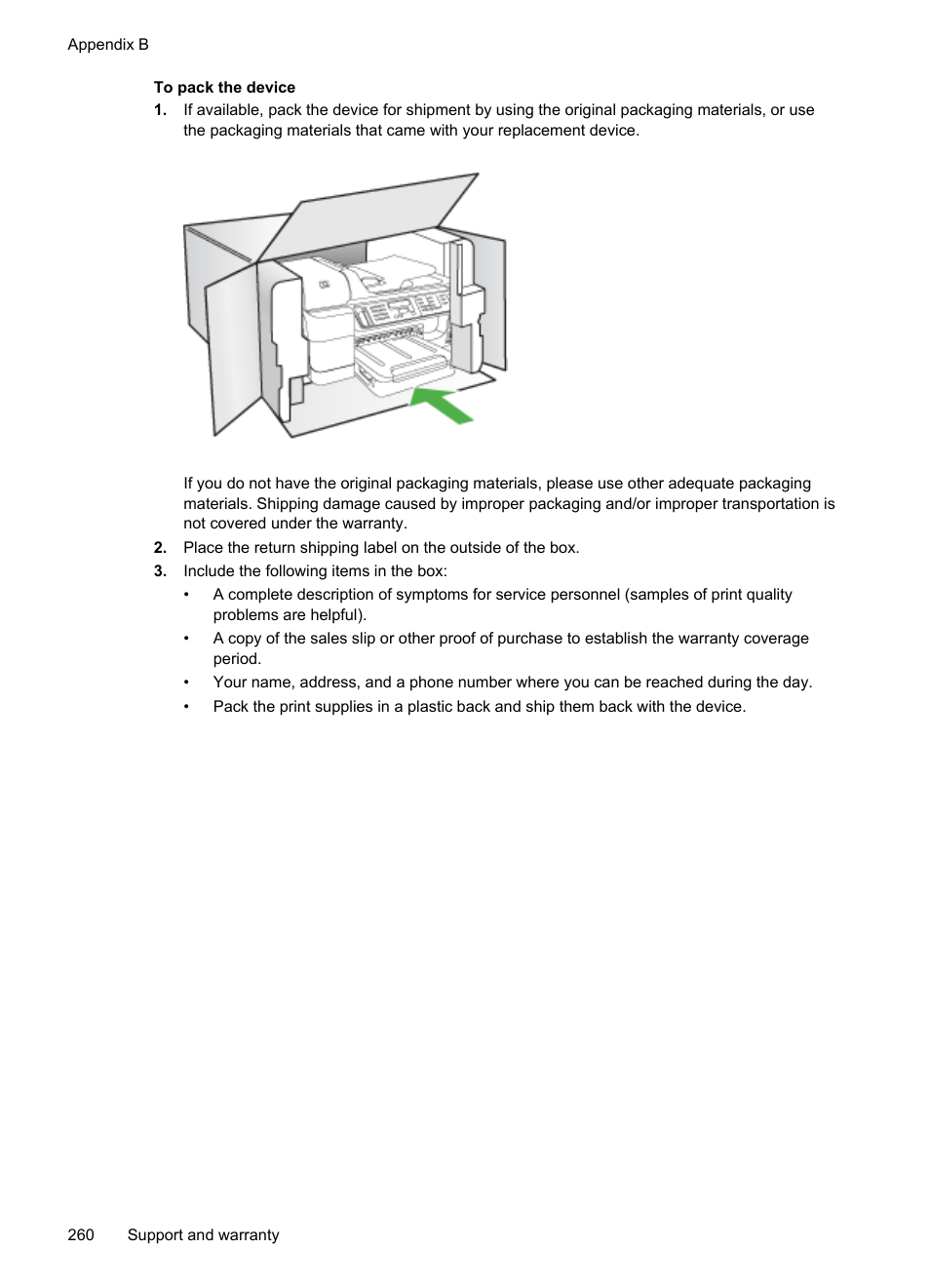 HP Officejet Pro 8500 User Manual | Page 264 / 306