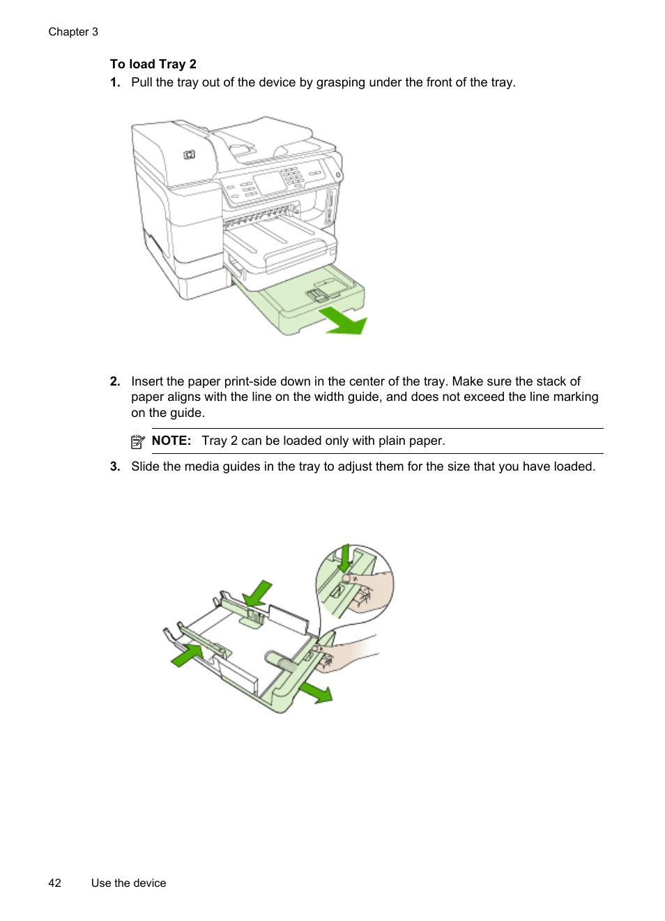 HP Officejet Pro 8500 User Manual | Page 46 / 306