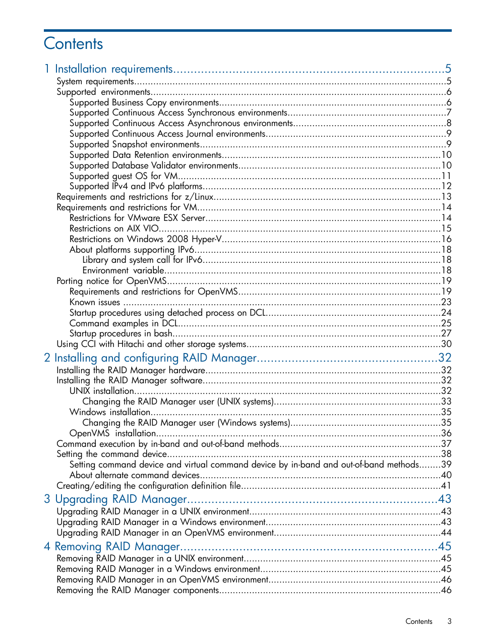 HP XP P9500 Storage User Manual | Page 3 / 94