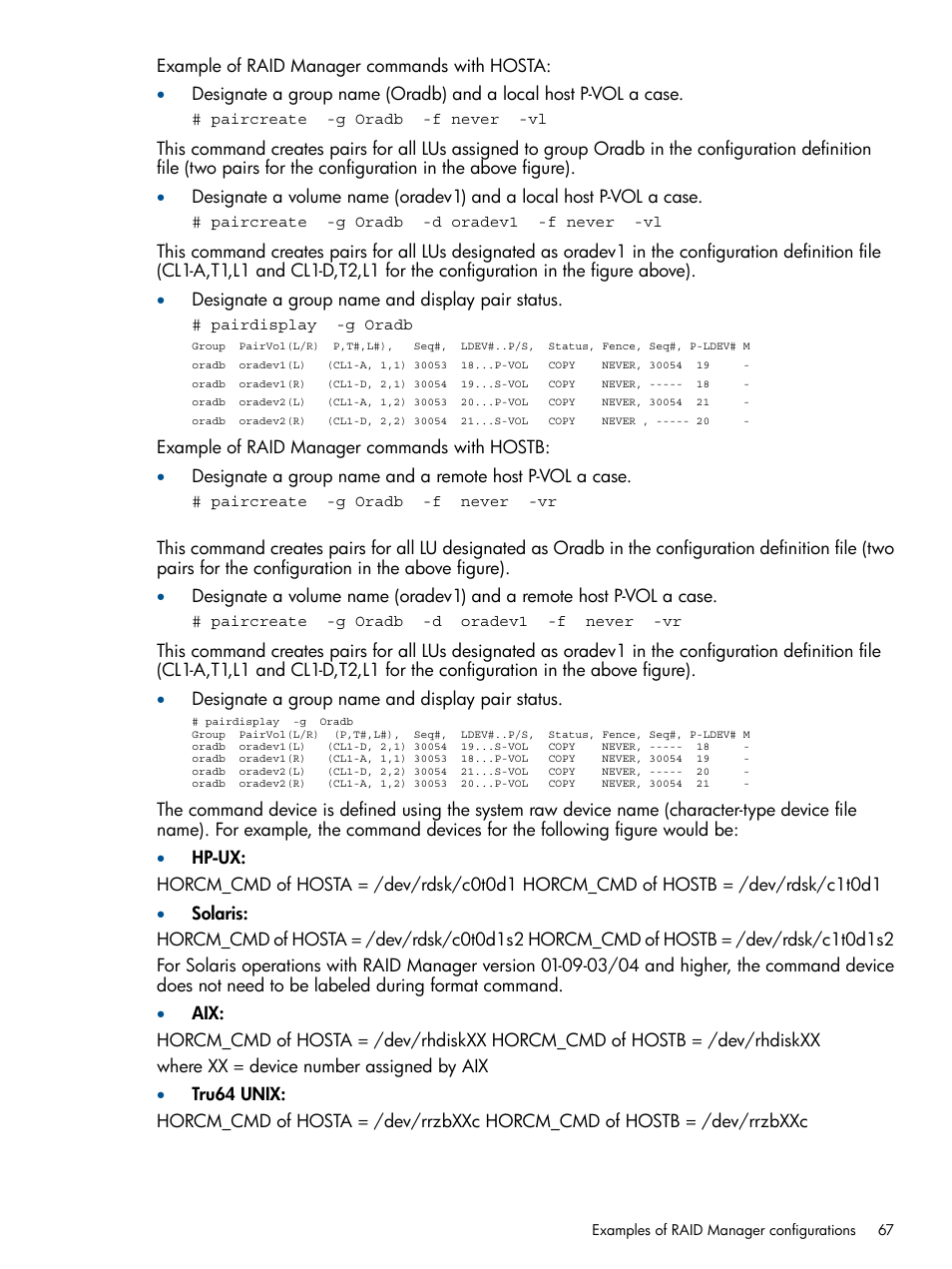 HP XP P9500 Storage User Manual | Page 67 / 94