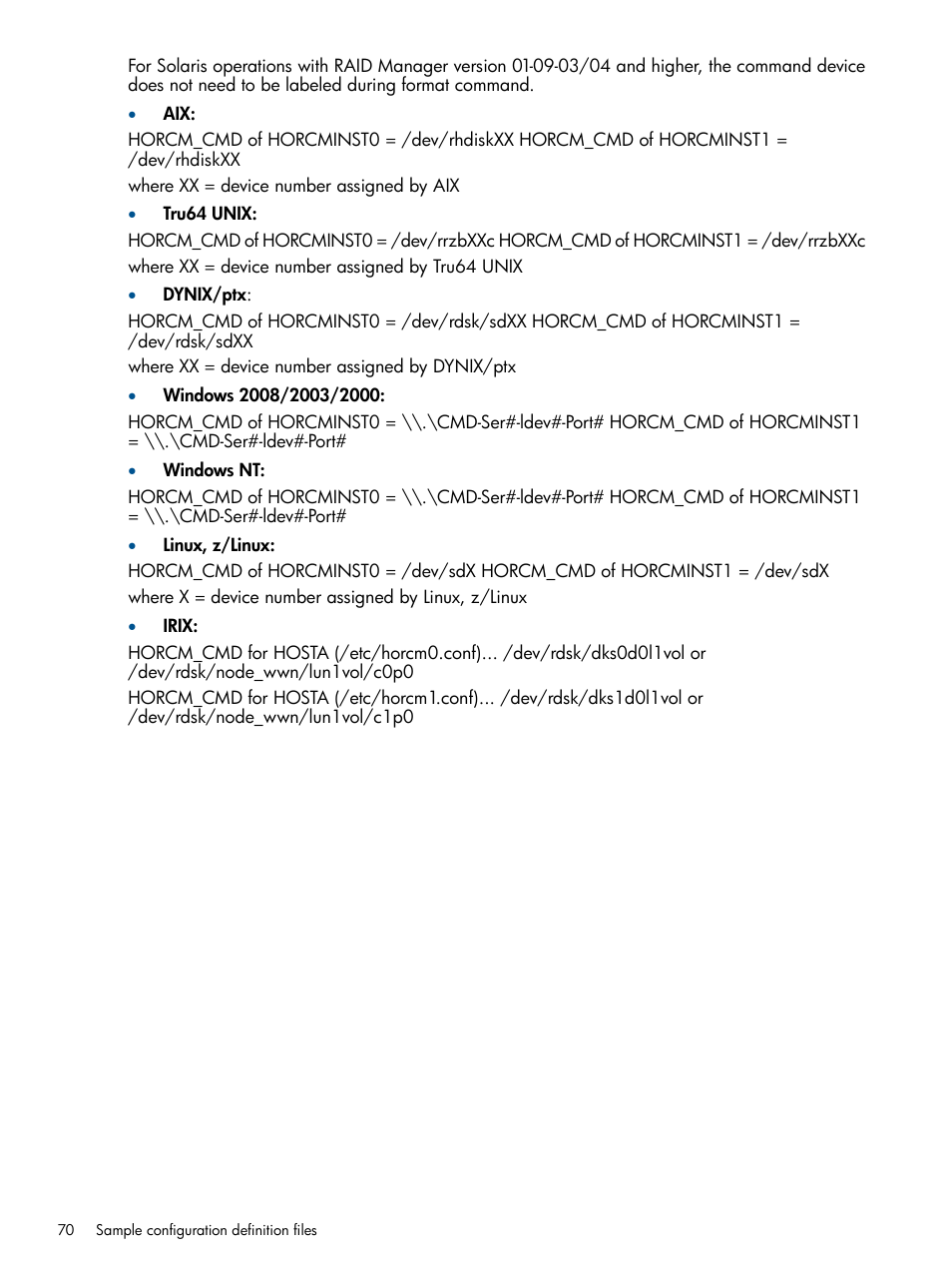 HP XP P9500 Storage User Manual | Page 70 / 94