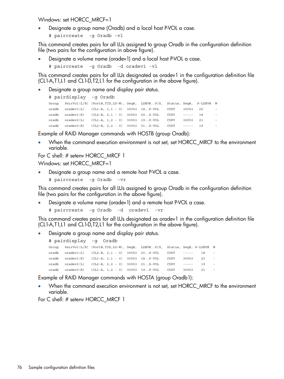 HP XP P9500 Storage User Manual | Page 76 / 94