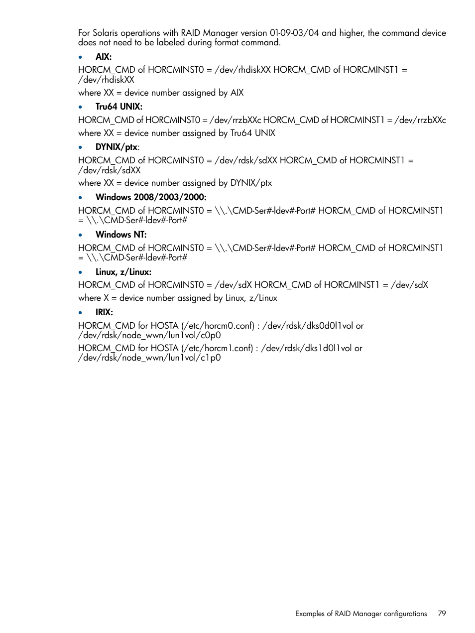 HP XP P9500 Storage User Manual | Page 79 / 94