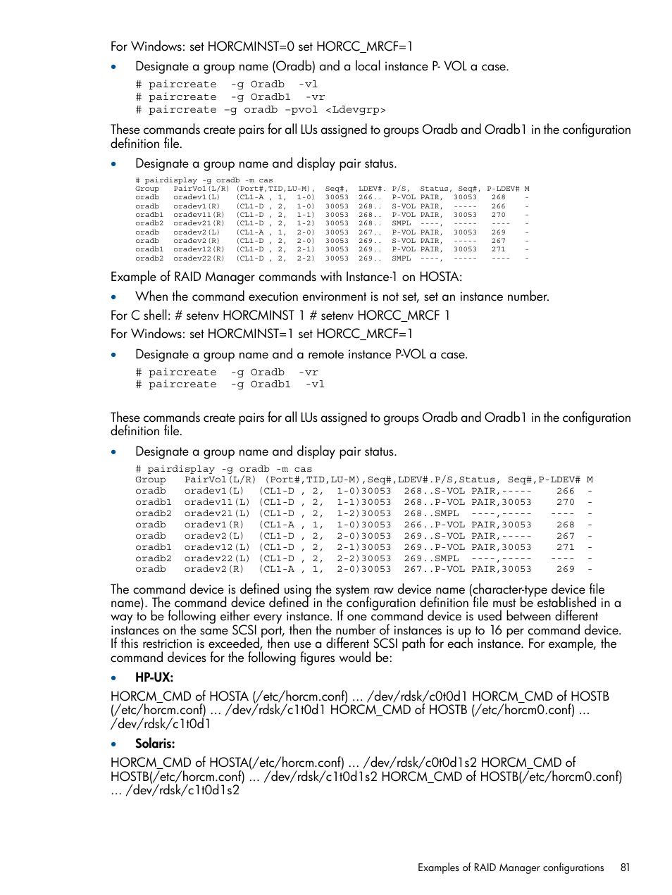 HP XP P9500 Storage User Manual | Page 81 / 94