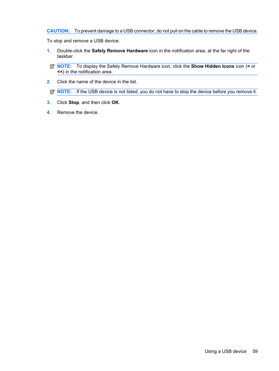 HP Mini 210-1020EH PC User Manual | Page 67 / 94