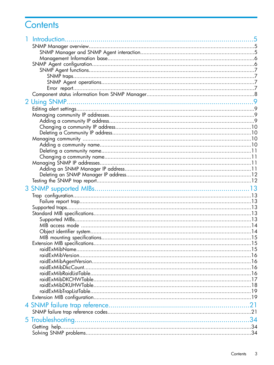 HP XP Racks User Manual | Page 3 / 41