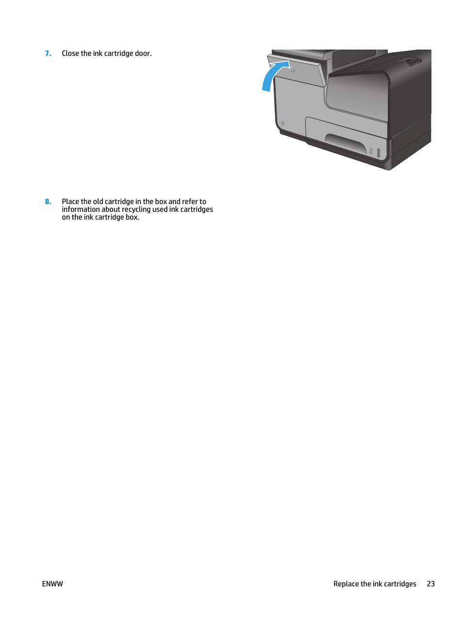 HP Officejet Enterprise Color X555 Printer series User Manual | Page 31 / 102