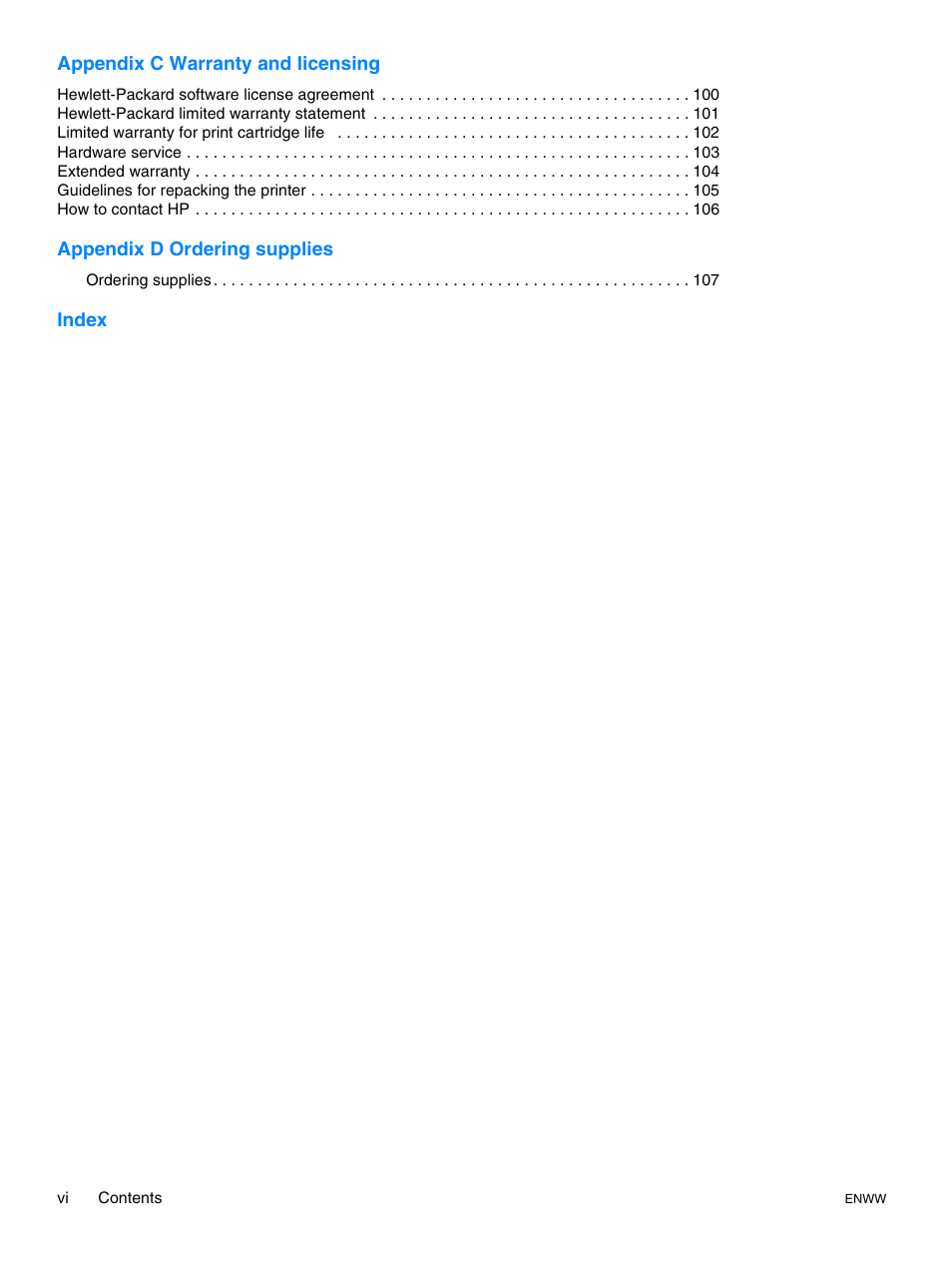 HP LaserJet 1015 Printer User Manual | Page 8 / 122