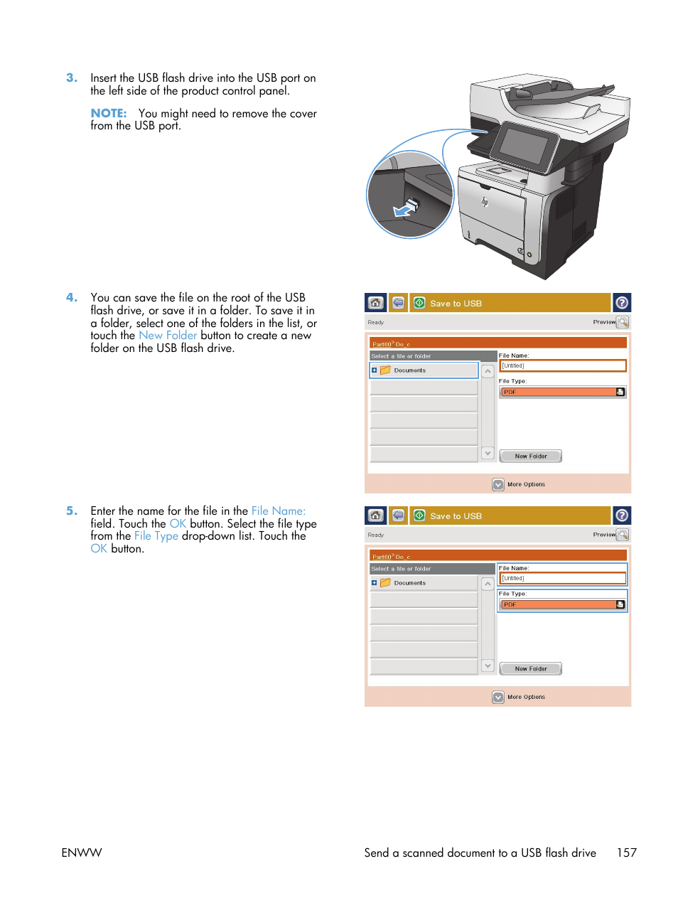 HP LaserJet Enterprise 500 MFP M525 User Manual | Page 171 / 332