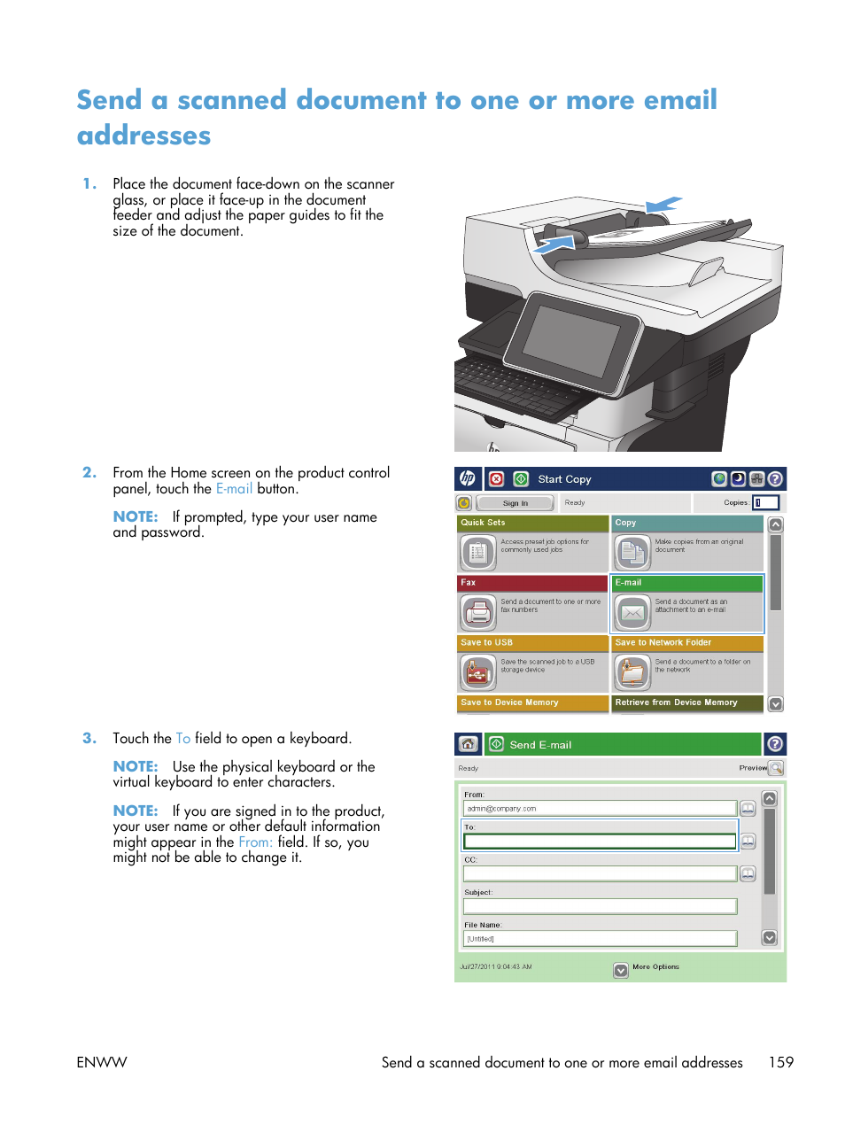 HP LaserJet Enterprise 500 MFP M525 User Manual | Page 173 / 332