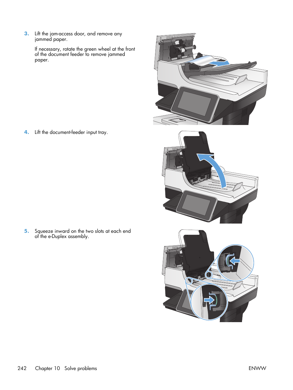 HP LaserJet Enterprise 500 MFP M525 User Manual | Page 256 / 332