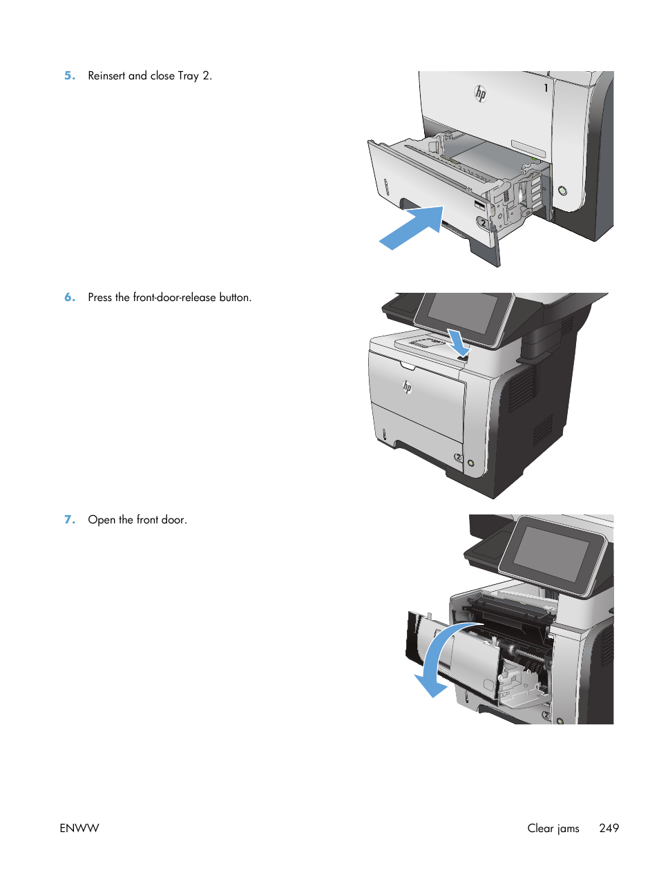 HP LaserJet Enterprise 500 MFP M525 User Manual | Page 263 / 332