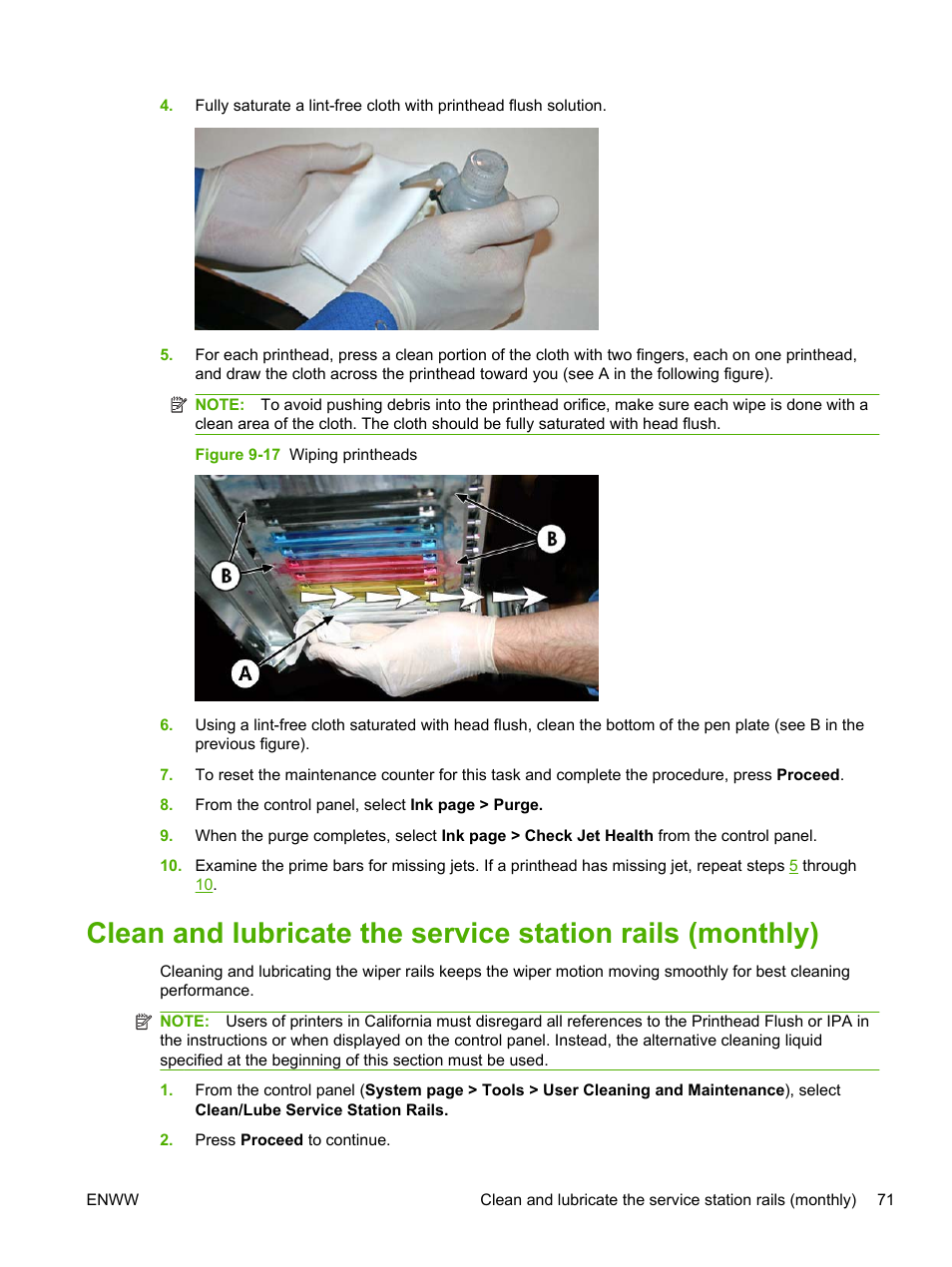 HP Scitex FB700 Industrial Printer User Manual | Page 77 / 102