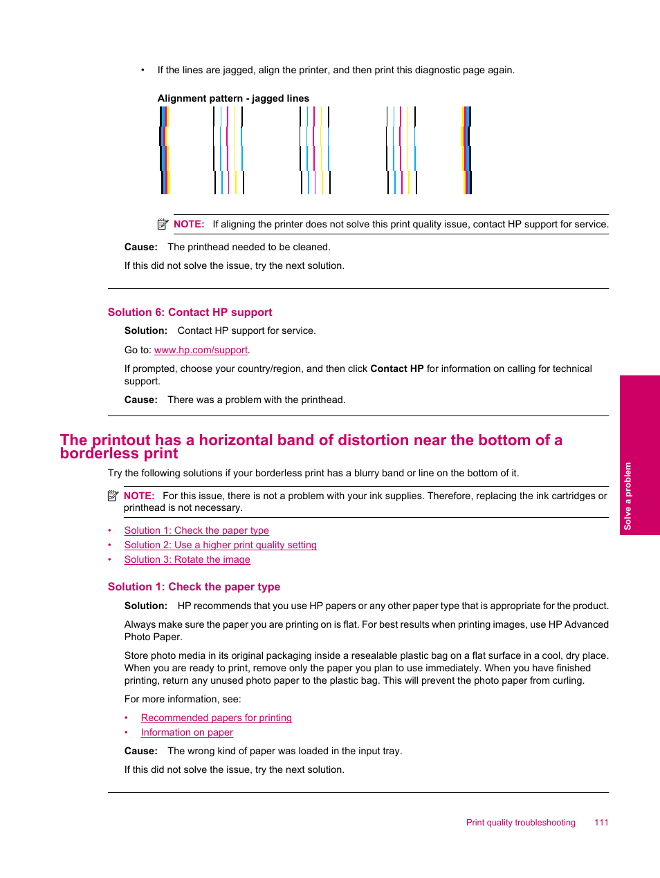 Solution 6: contact hp support | HP Photosmart Premium Fax C309 User Manual | Page 113 / 244