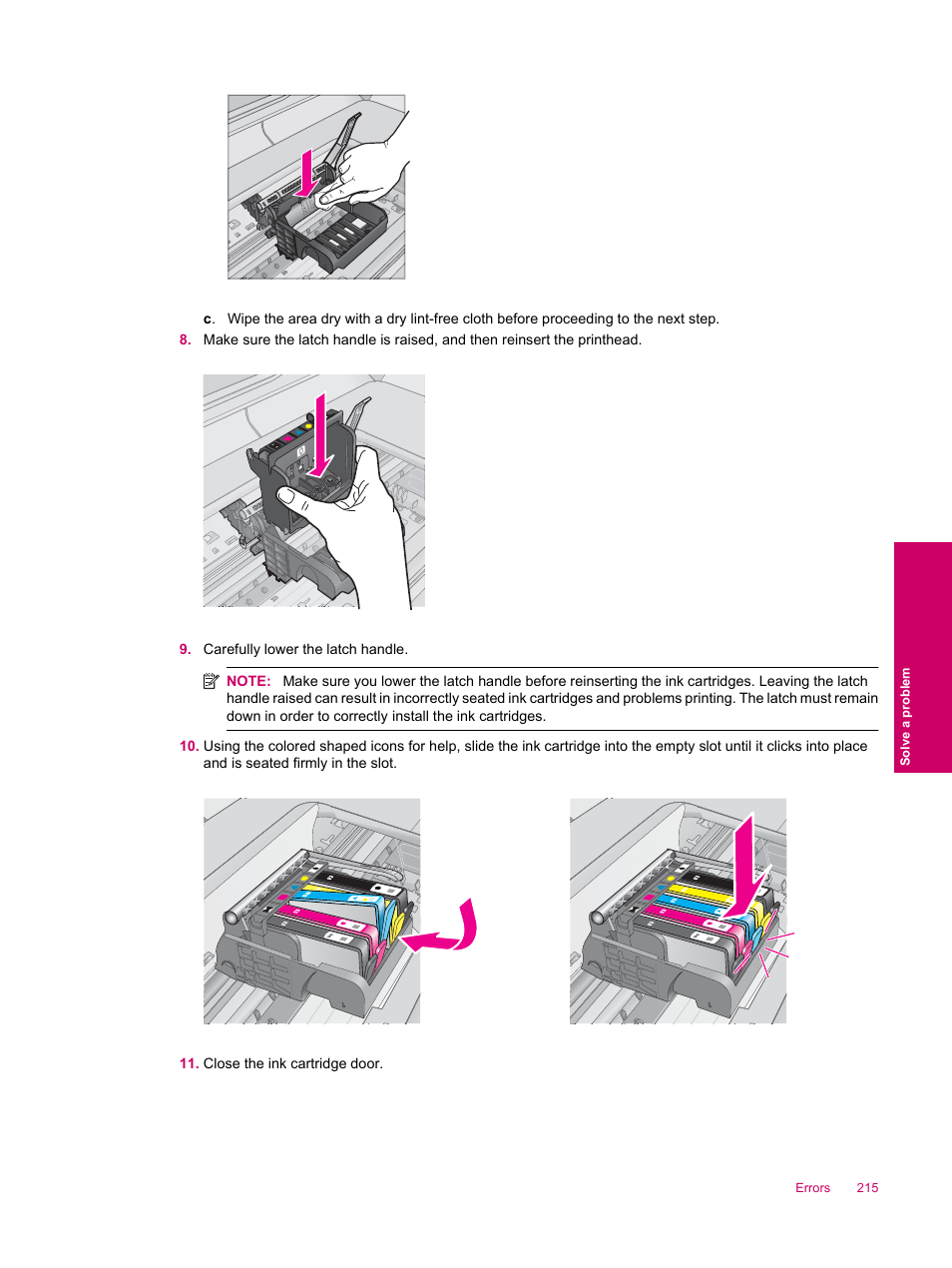 HP Photosmart Premium Fax C309 User Manual | Page 217 / 244