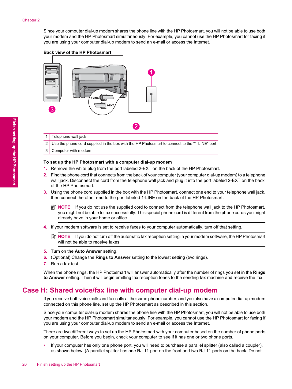 HP Photosmart Premium Fax C309 User Manual | Page 22 / 244