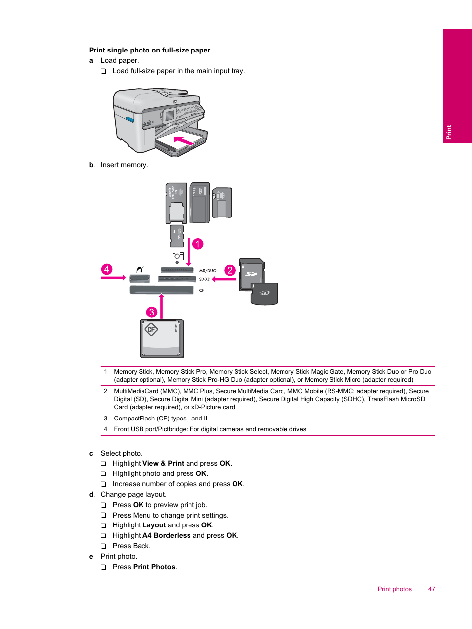 HP Photosmart Premium Fax C309 User Manual | Page 49 / 244