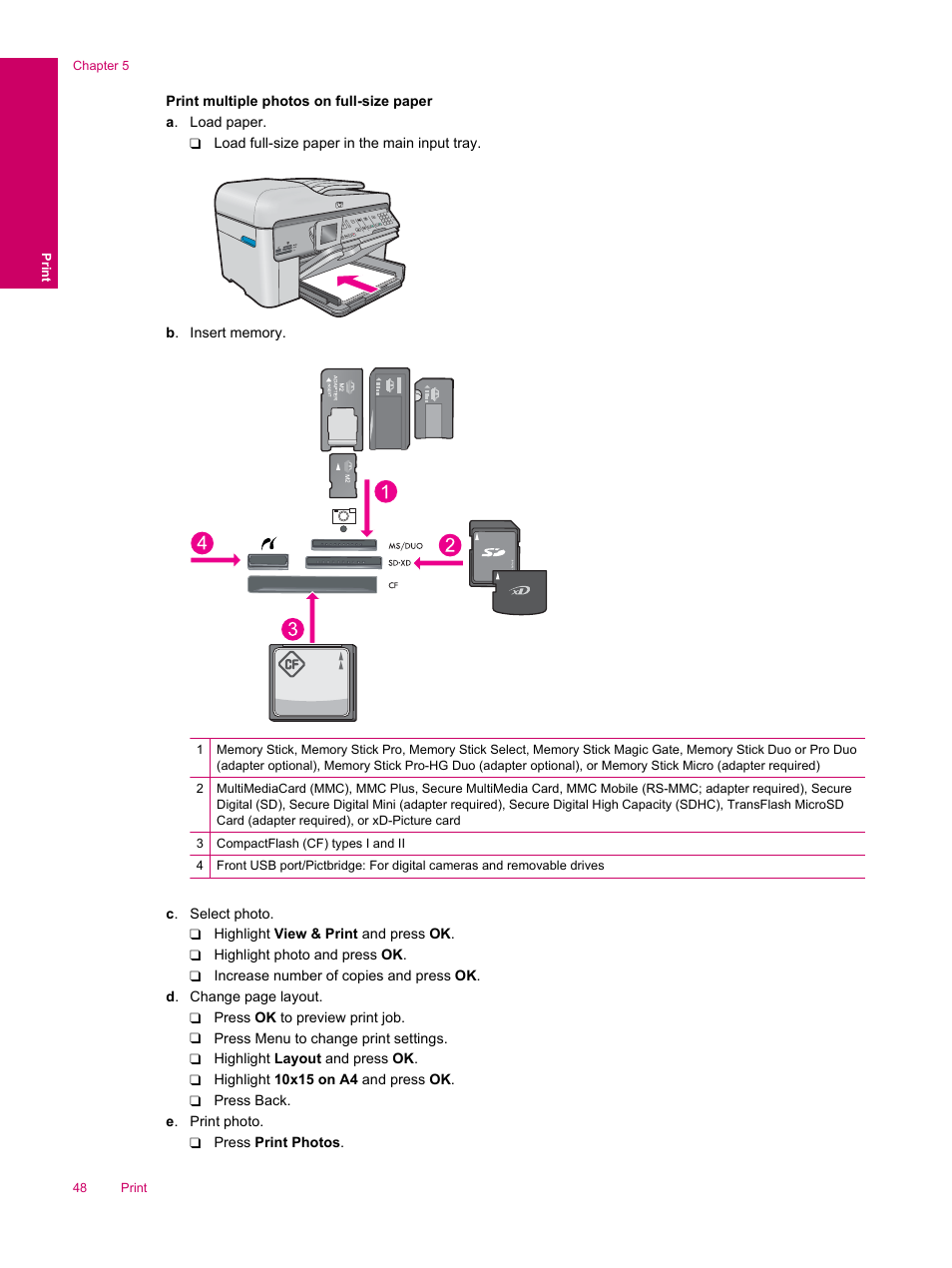 HP Photosmart Premium Fax C309 User Manual | Page 50 / 244