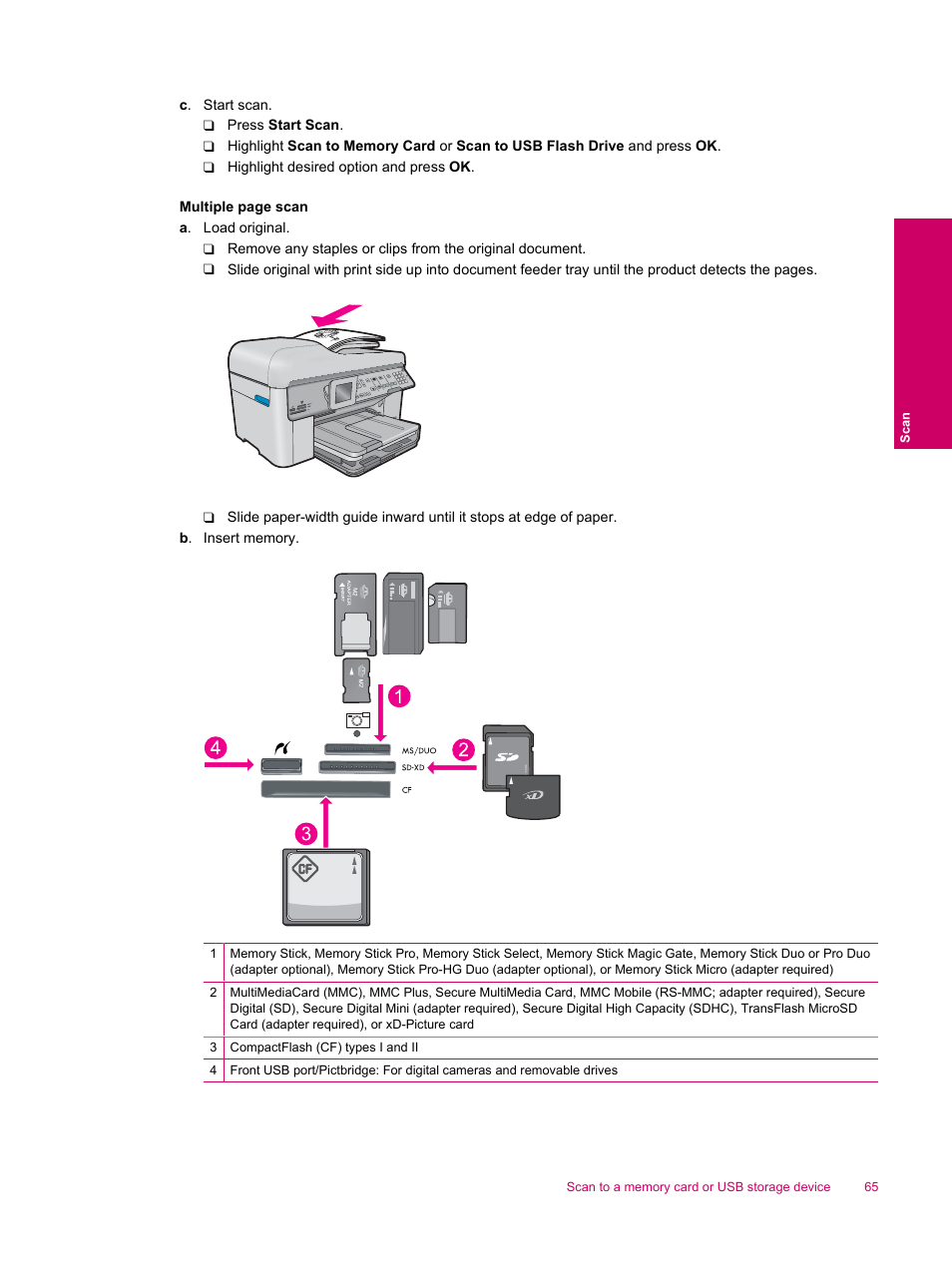 HP Photosmart Premium Fax C309 User Manual | Page 67 / 244