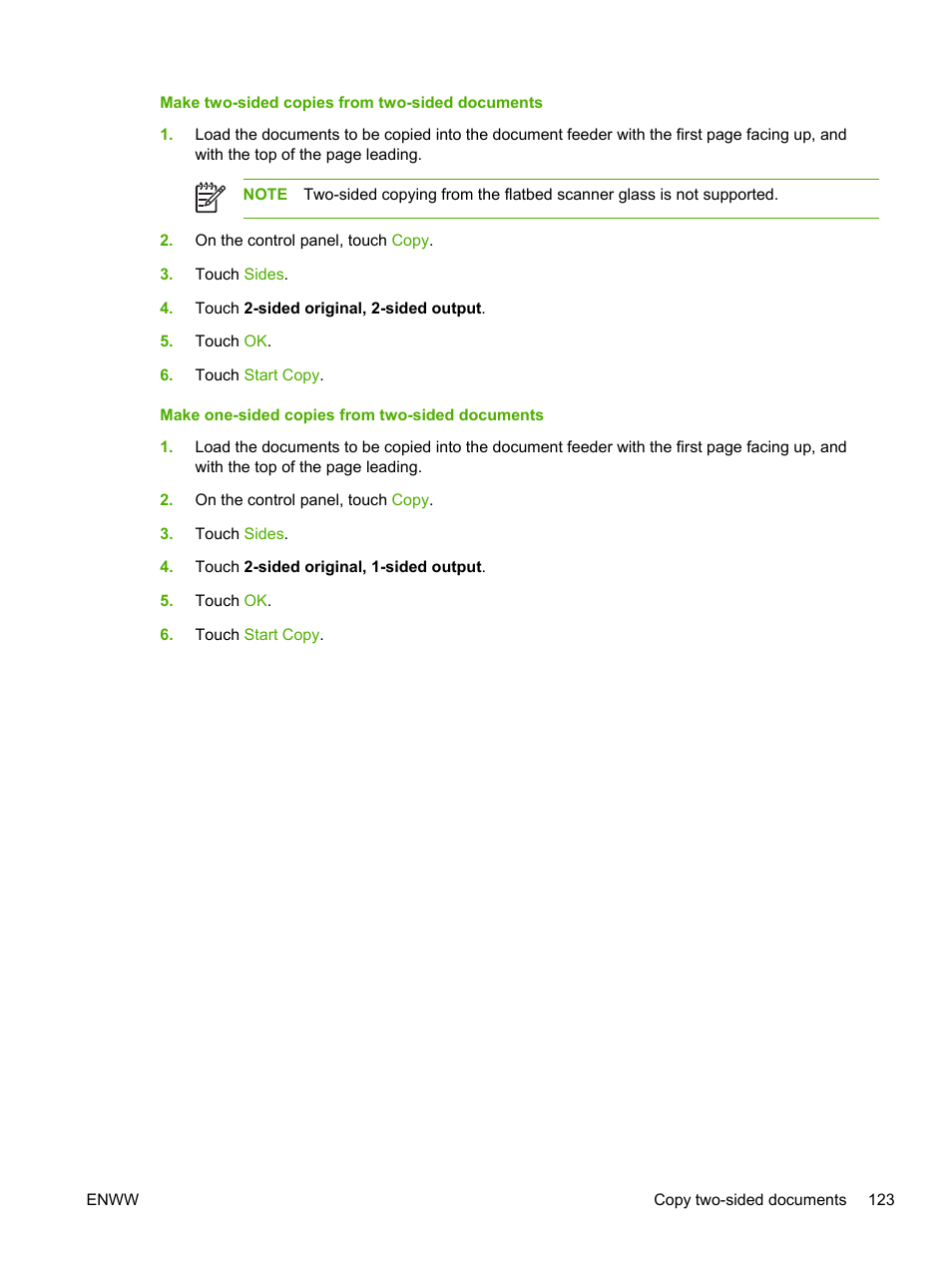 HP LaserJet M4345 Multifunction Printer series User Manual | Page 135 / 296