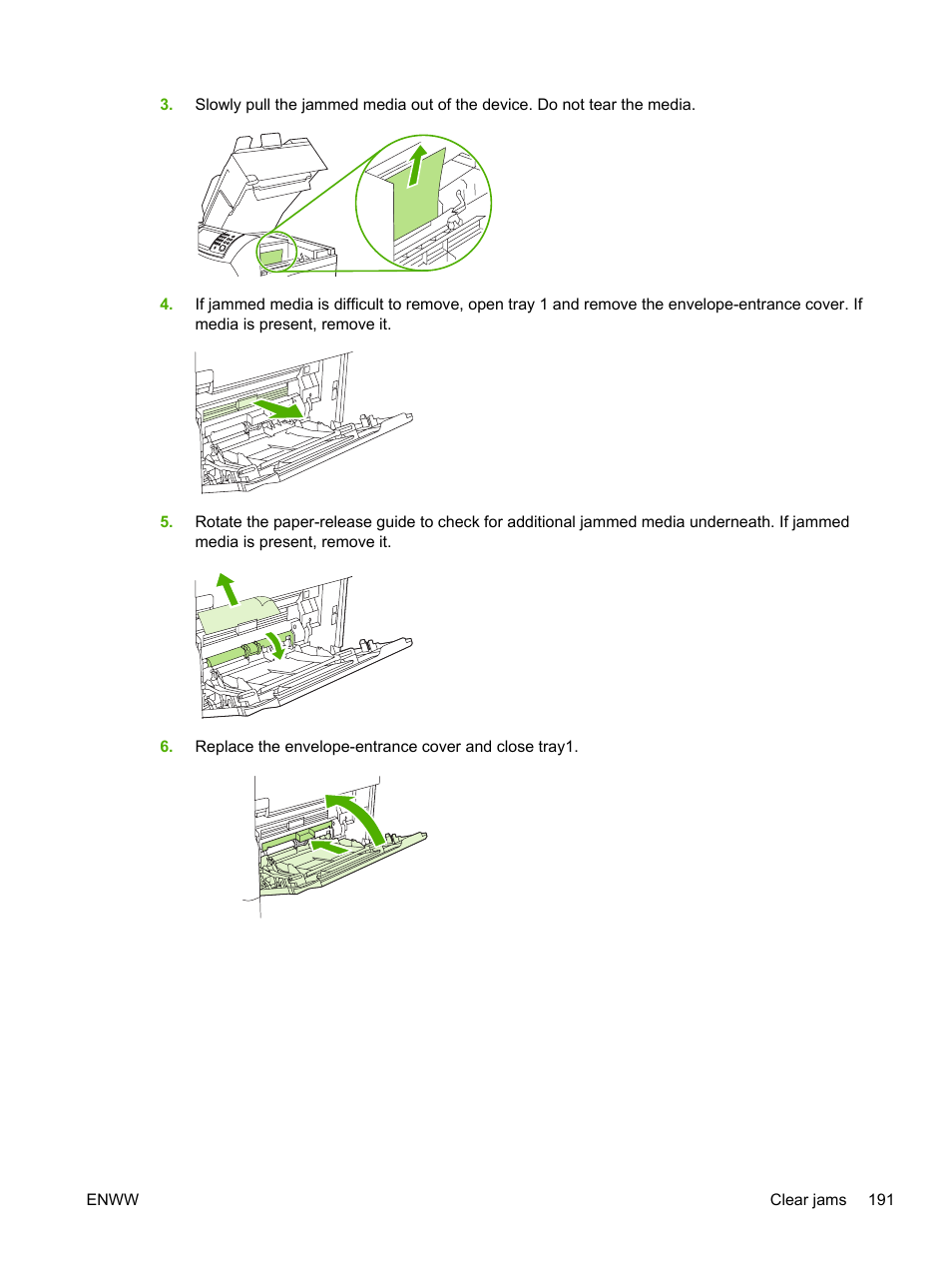 HP LaserJet M4345 Multifunction Printer series User Manual | Page 203 / 296