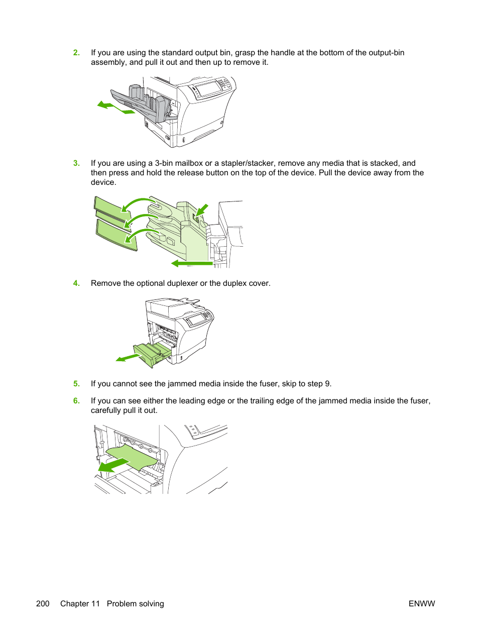 HP LaserJet M4345 Multifunction Printer series User Manual | Page 212 / 296