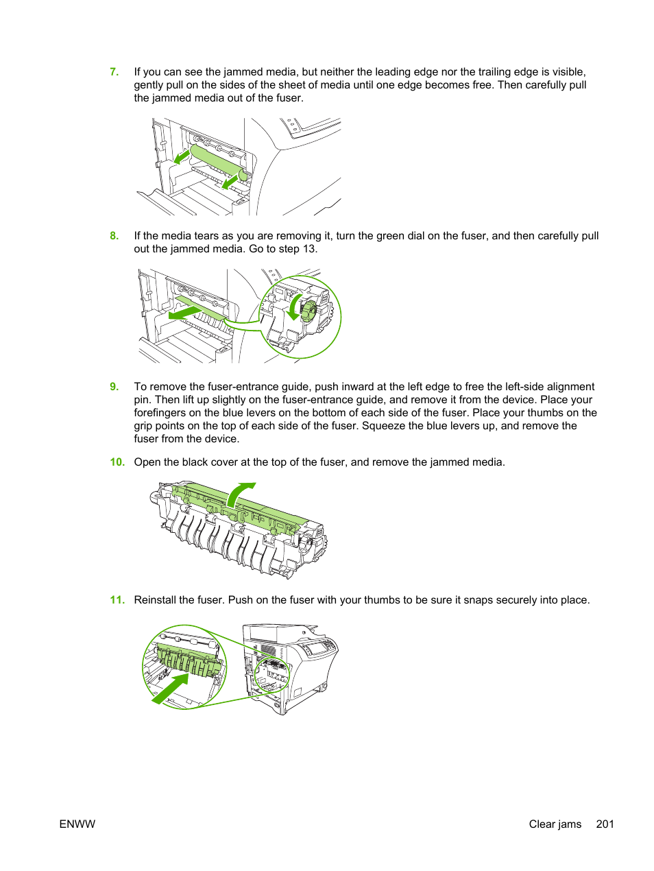 HP LaserJet M4345 Multifunction Printer series User Manual | Page 213 / 296