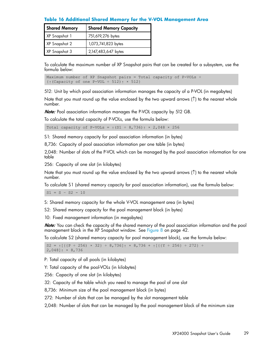 16 additional, Shared, Memory | V-vol, Management, Area | HP StorageWorks XP Remote Web Console Software User Manual | Page 29 / 82