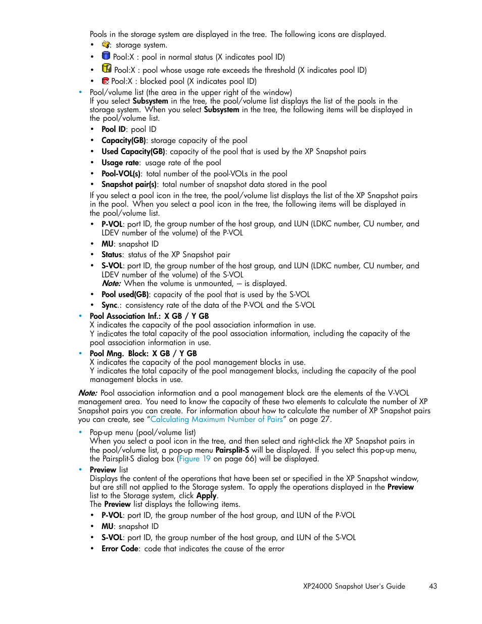 HP StorageWorks XP Remote Web Console Software User Manual | Page 43 / 82