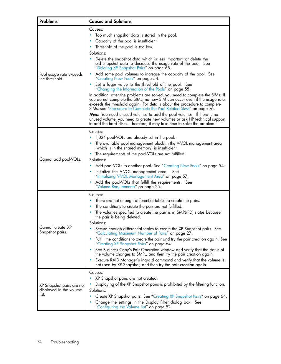 HP StorageWorks XP Remote Web Console Software User Manual | Page 74 / 82
