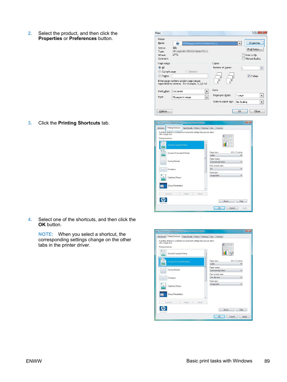 HP LaserJet Pro 400 color Printer M451 series User Manual | Page 107 / 242